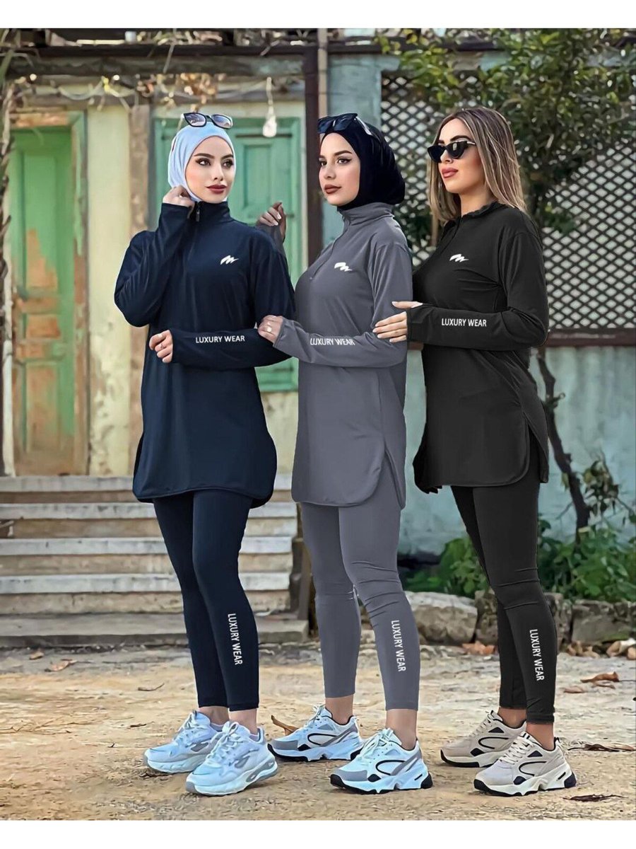 Mimi Moda Gri Fermuarlı Dalgıç Kumaş Standart Kalıp Jogger Eşofman Takımı