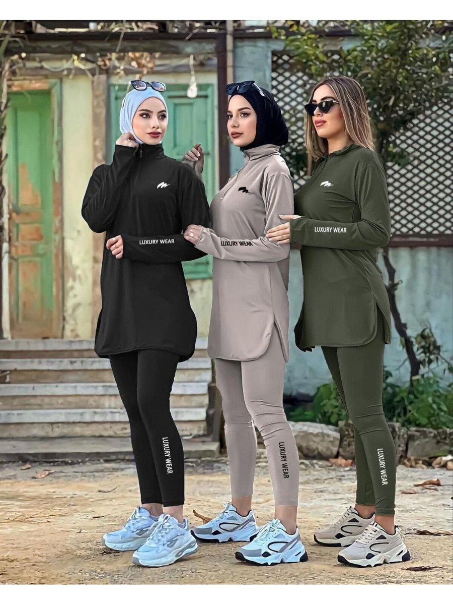 Mimi Moda Bej Fermuarlı Dalgıç Kumaş Standart Kalıp Jogger Eşofman Takımı