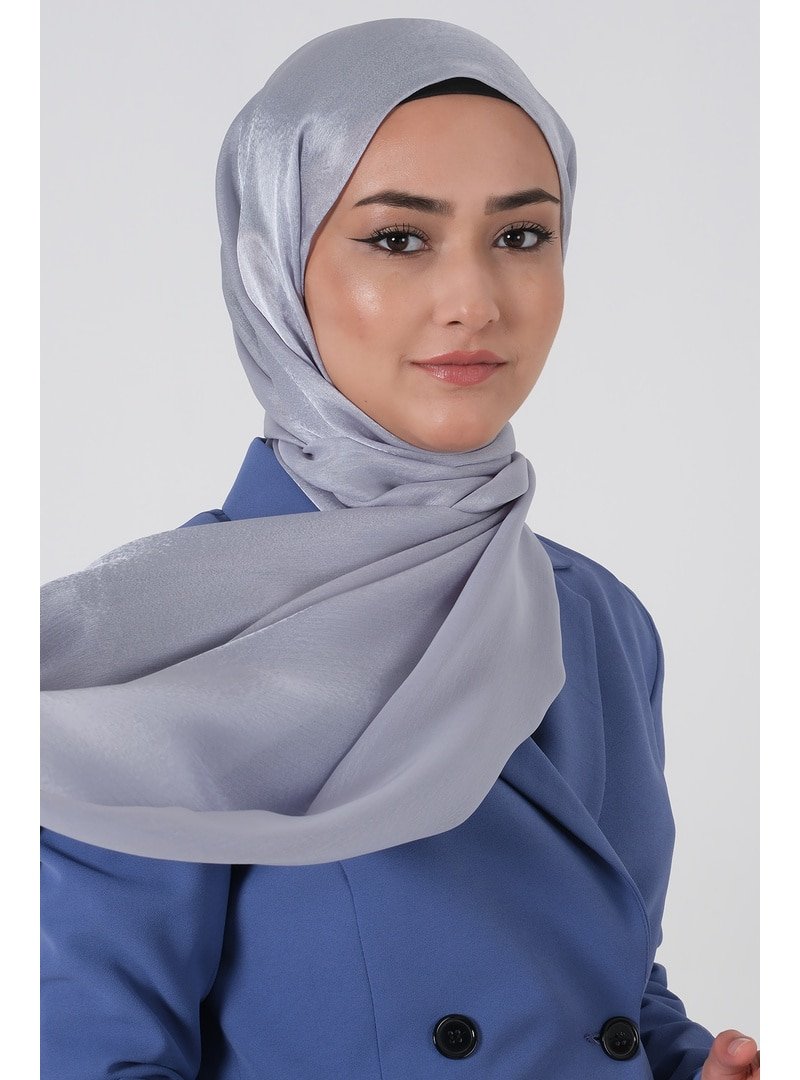 Harem Scarf Açık Gri Janjan Şal