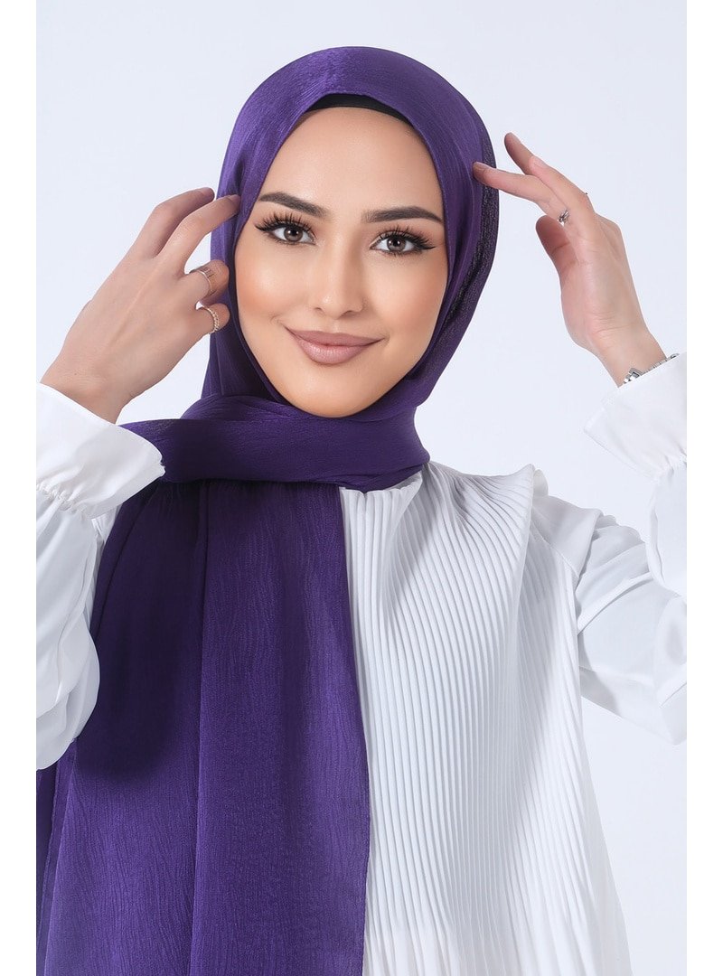 Harem Scarf Mor Ağaçkabuğu Şal