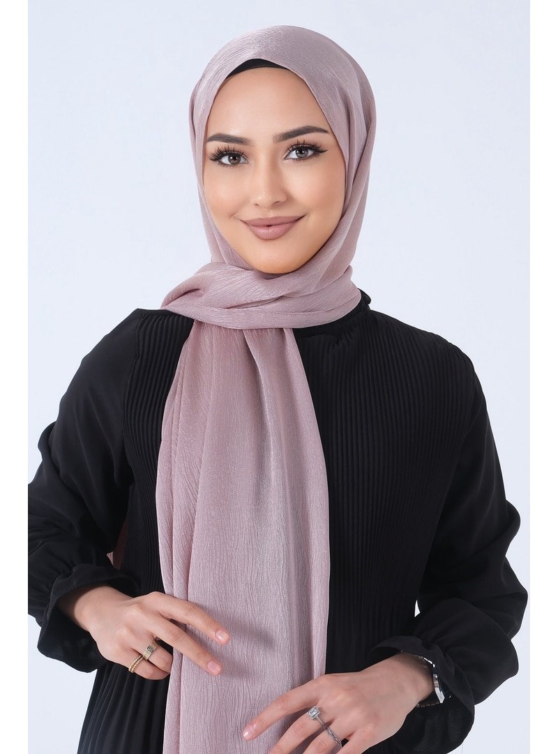 Harem Scarf Açık Vizon Ağaçkabuğu Şal