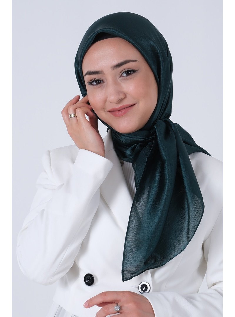 Harem Scarf Koyu Zümrüt Janjan Eşarp