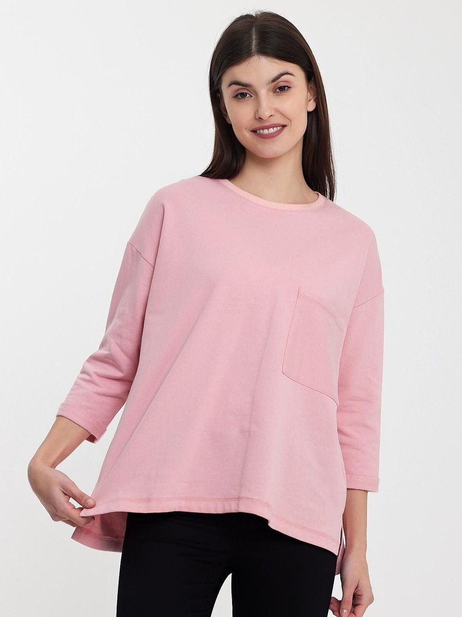 ALEXANDERGARDI Pembe Cep Detaylı Sweatshirt