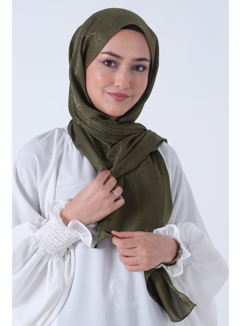 Harem Scarf Haki Nefes Jakar Şal