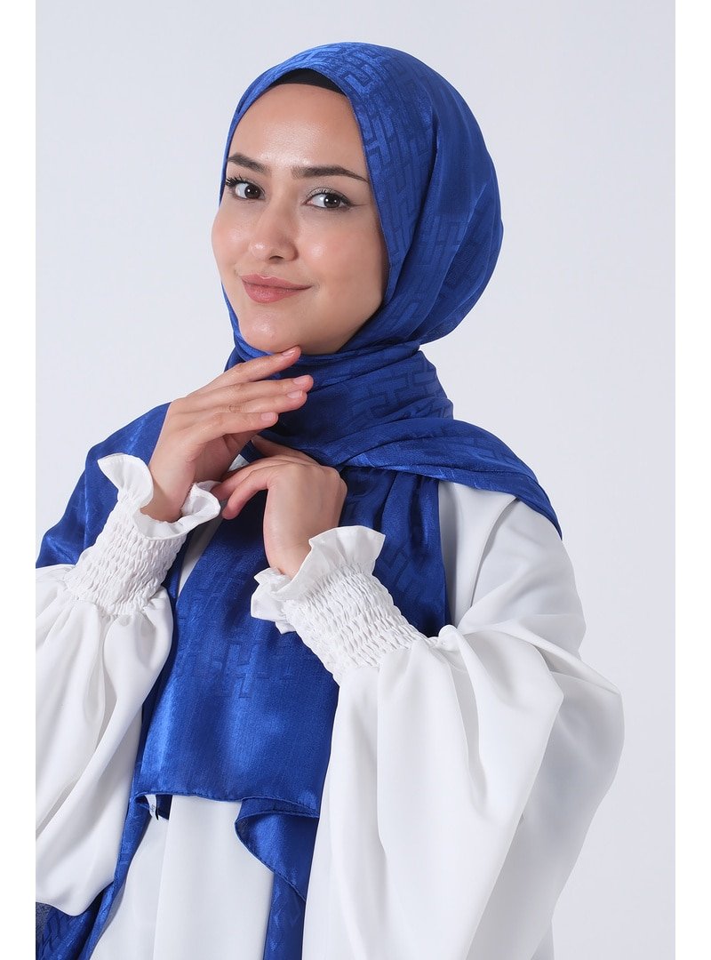 Harem Scarf Gece Mavisi Nisa Jakar Şal