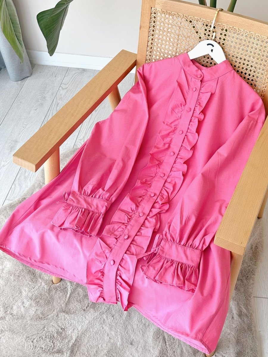 Gizce Levin Pembe Tunik